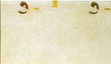 Entirety of Beethoven Frieze left4 by Gustav Klimt